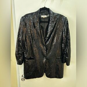 Calvin Klein Sequin Blazer